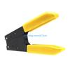 Y5GD Leather Cable Stripper 2.0x1.6mm Fiber Stripper Tool Cable Stripper Precise Stripping Tool for Home Repairs
