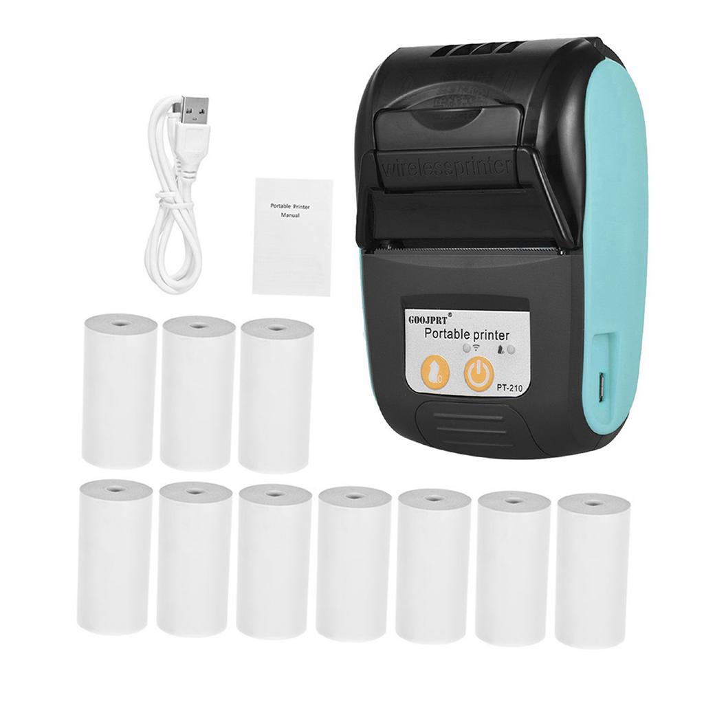 Portable Receipt printer portable printer for iphone Portable Thermal Printer Bluetooth Mini Thermal Printer for Android for IOS