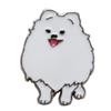 Pomeranian Pin Badge, Cute Dog Design, Alloy, 2cm X 2.5cm