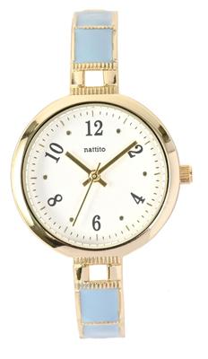 [Fieldwork] Women's Watch Analog Metal Belt Bangle Type Epocolor Katery Blue YM123-3