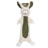 Entertaining Plush Animal Dog Chew Toy For Aggresive Chewers with Squeaky Sound For Indoor Engagement Teething Fun