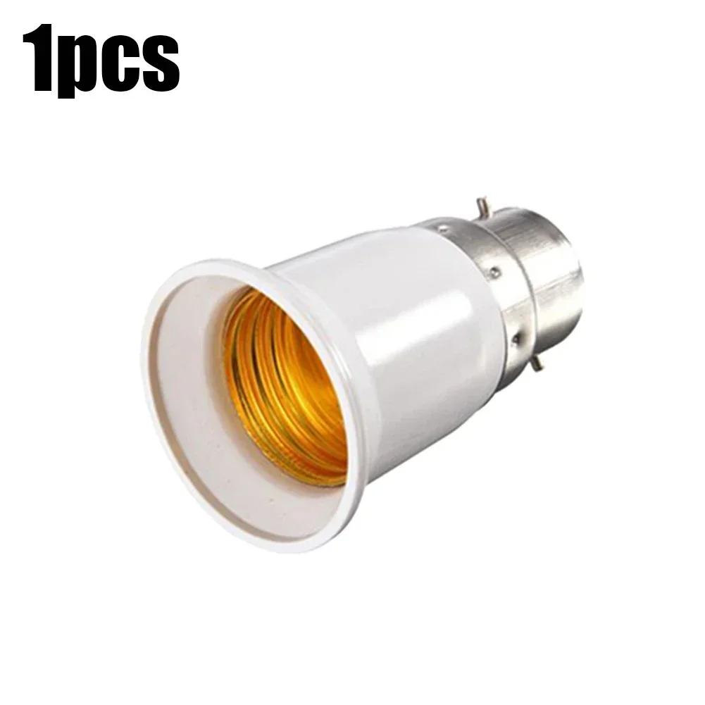 

1/5 шт. конвертер патронов для ламп B22 в E27 конвертер для светодиодных ламп держатель цоколя лампы винтовой адаптер для патрона лампы с защитой от выгорания B22 To E27