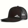 Hochwertige Netzmütze Unisex Sommer Bedruckte Hügel Baseballkappe für Männer Frauen Atmungsaktive Outdoor Straßenmütze Verstellbare Trucker-Kappe