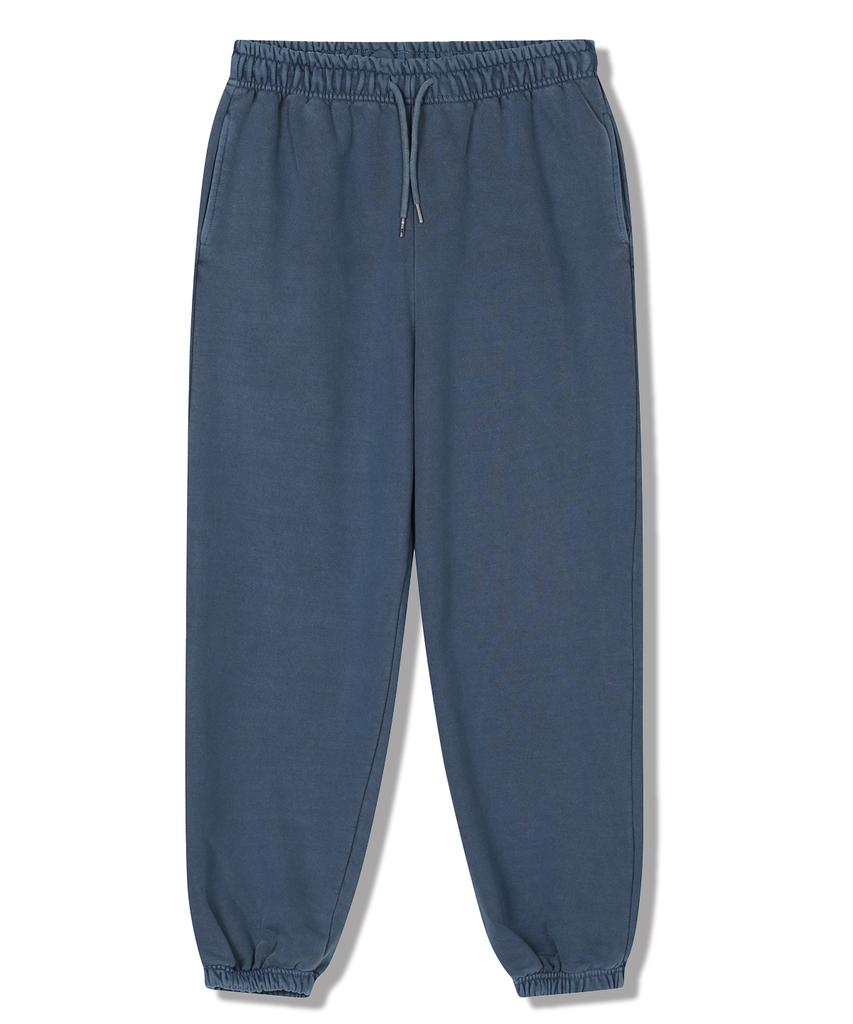 POLYGRAM 600G Pigment Elastic Waist Jogger Pants - 6 Colors (B Type)
