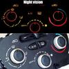 3pcs/Pack Automobiles Climate Control Knobs Fan Speed Adjuster Button For 206 207 Efficient Car Temperature Management