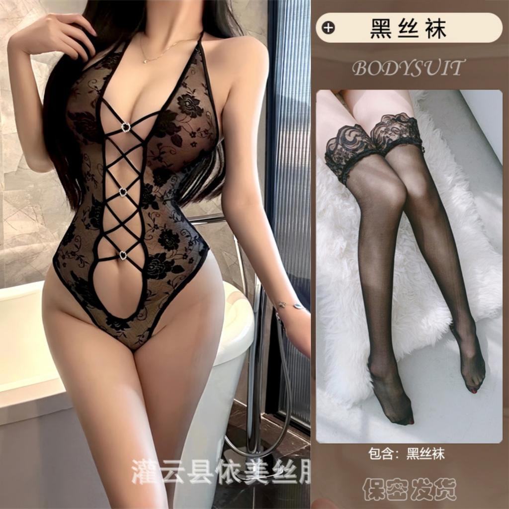 Sex underwear free small chest sm neck onesie perspective uniform temptation large size pure desire suit