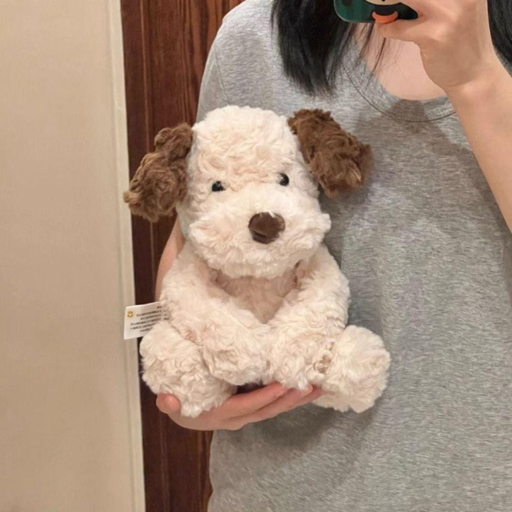 Cartoon Cute Dog Plush Toys Fluffy Pillow Simulation Dog Plush Plush Puppy Doll  Kids Toy