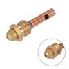 Copper TIG Welding Torch Fitting Connector Adapter Fitting For WP26 TIG Welding Torch 8 Mm Outer Diameter 5/8-18UNF Connector