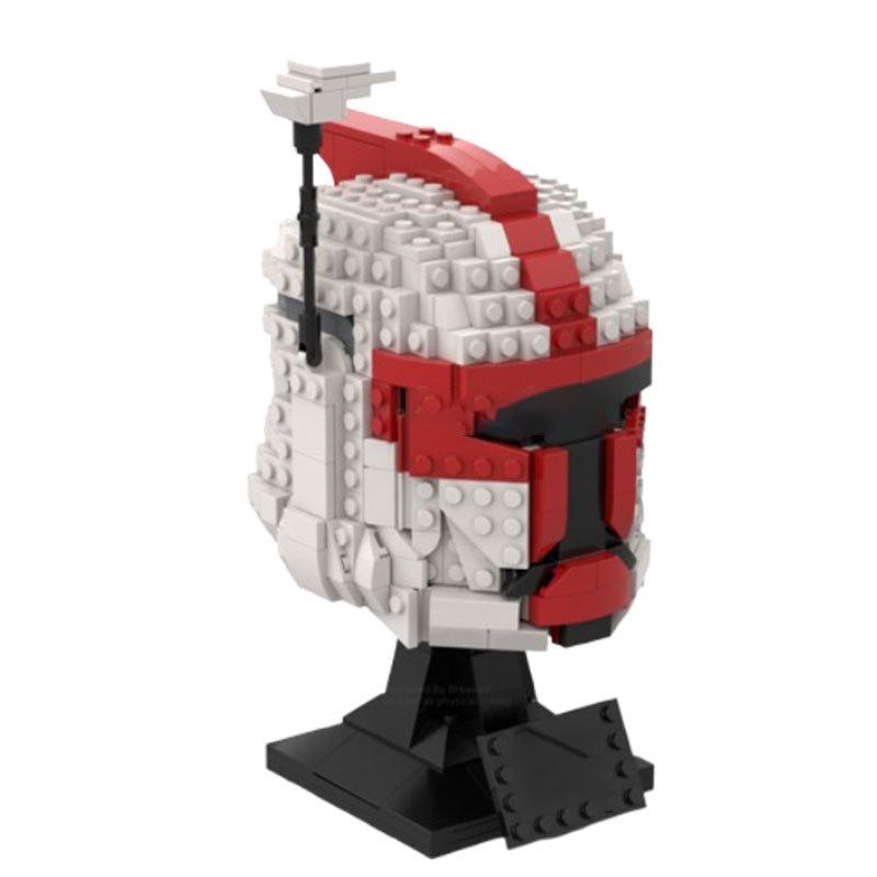 In-Stock MOC-86835 Small Particle Educational Helmet Toy Model for Kids