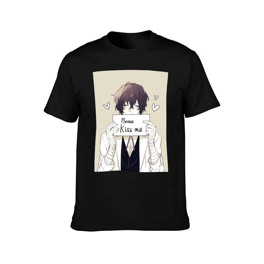 Dazai TShirt t shirts for man pack white funny t shirts dark humor TShirt