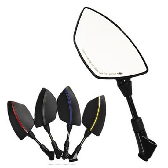 Universal Retro Electric Motorcycle Rearview Mirror for Harley & Yamaha (22mm)