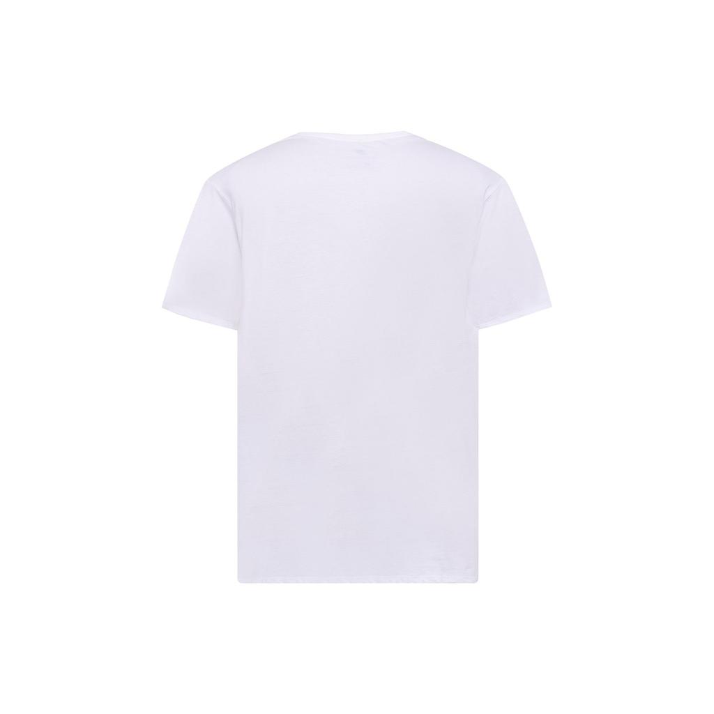 Nike T Shirts Unisex White Crew Neck Moderate Straight Fit 856490-100