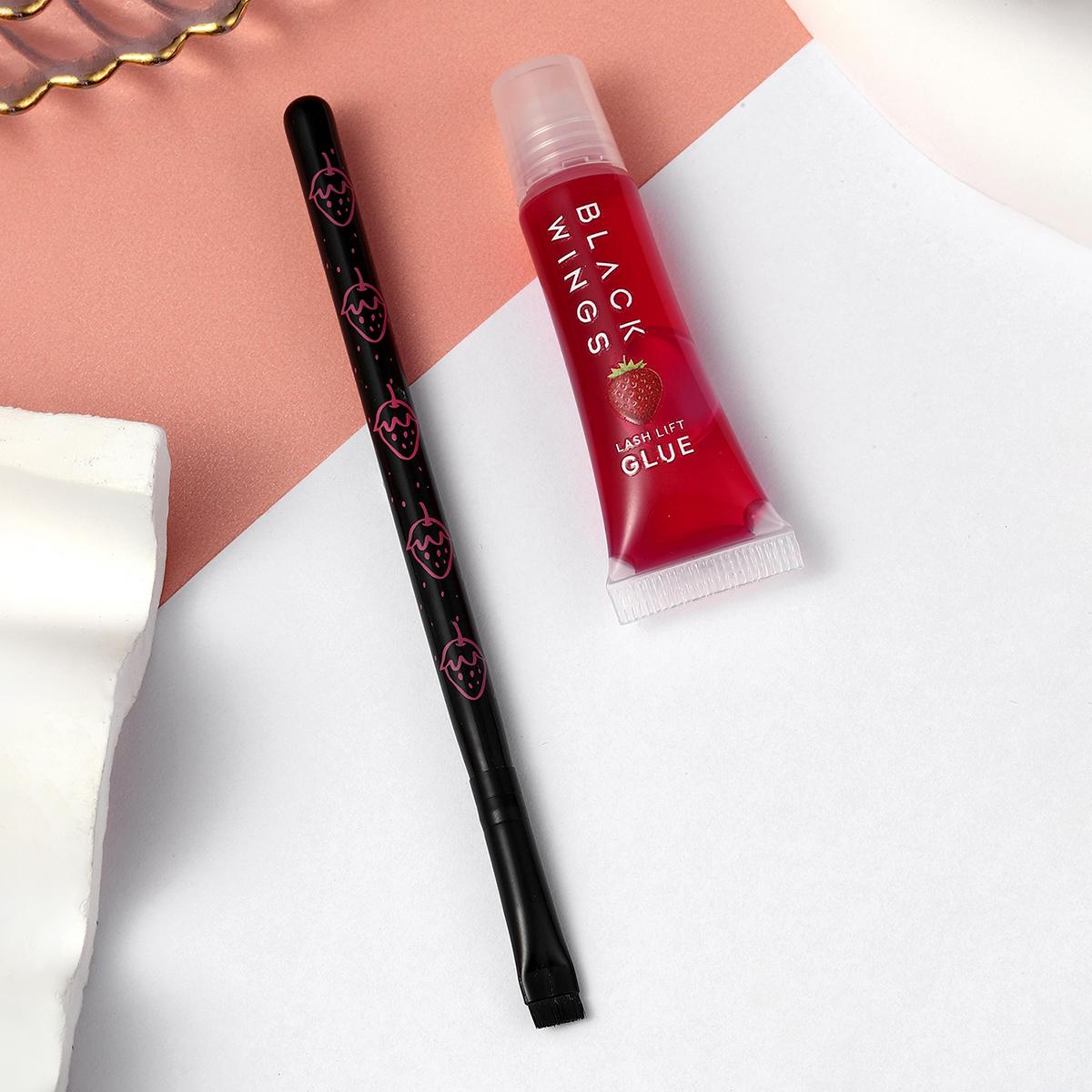 

Клей для подтяжки ресниц, клей для ресниц blackwings e и химическая завивка ресниц, клей, воск для ресниц, вода, легко протирается, легко прилипает и легко чистится