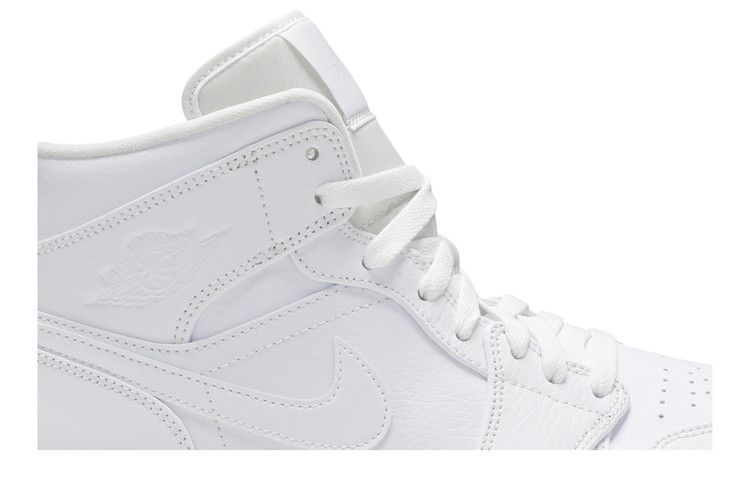 Men's Sneakers Nike Jordan 1 Mid Triple White (2020) White/White
