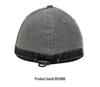 Retro Washed Distressed Short Brim Baseball Cap - Unisex Sun Protection Hat for Spring/Summer