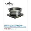 LZONE - AN4 Male Turbo Oil Feed Inlet Flange Adapter Kit w/Gasket For T3 T4 T04 T04B T04E JR-OFG31