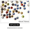 Strass & Perle Miste per Unghie con Fondo Piatto - 100 pz