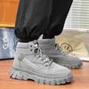 Fashion 2025 High-end Street Shoes Khaki - Thick Soled Fashionable Sports Shoes, Men's Urban Walking Shoes Fashion Hiking Boots cowboy