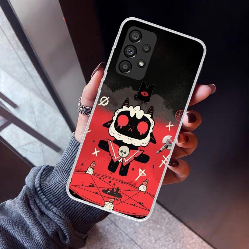 Game C-Cult Of The Lamb Phone Case For Samsung Galaxy A52 A51 A50S A32 A22 A12 A02S A72 A71 A31 A70 A30S Note 20 Ultra 10 Plus S