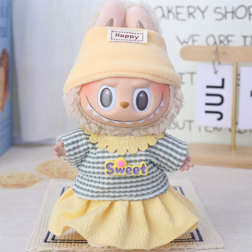Labubu Baby Clothing Is Compatible with First, Second, and Third Generation 17cm Labubu Dolls
