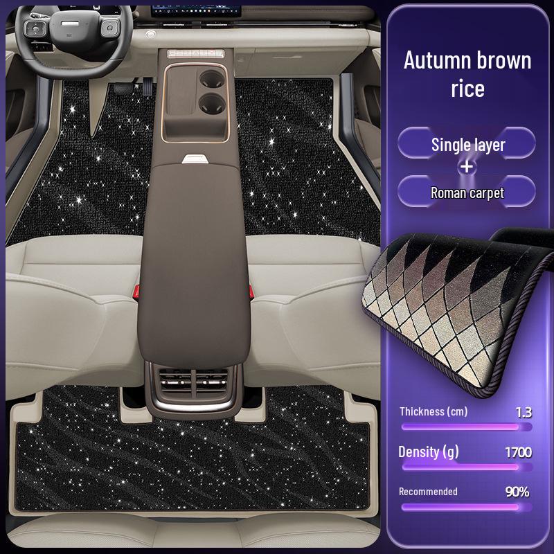Eco-Friendly, Waterproof, Dustproof Double-Layer Floor Mats for Haval H6L - Car Interior Accessories