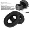 2 Pezzi Morbidi e Comodi Cuscinetti Auricolari Sostitutivi in Pelle Nera Isolamento Acustico Cuscinetti Auricolari Copri Auricolari per Parrot ZIK 1.0