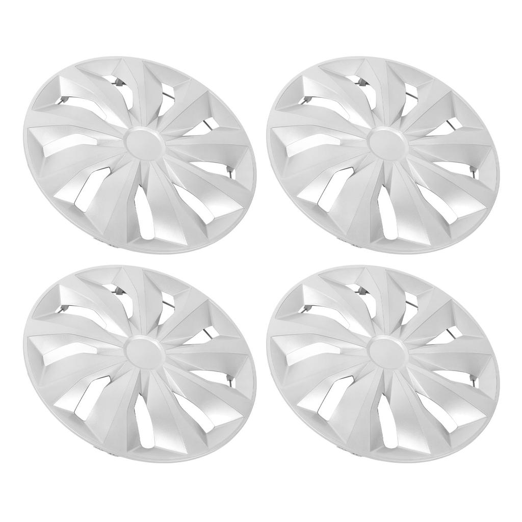4 Stück 15 Zoll Radkappe Radabdeckung Sportliches Aussehen Schützend Schnappmontage Radfelgenabdeckung