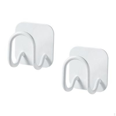 2 Peças Ganchos Adesivos Cabide para Sabonete e Pano Rack para Lenços Suporte para Esponja Cabides de Parede para Casa Banho