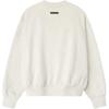 Fear of God Essentials Embossed Classic Crewneck Sweatshirt Oatmeal Heather Men Tops Grey 192HO256552F