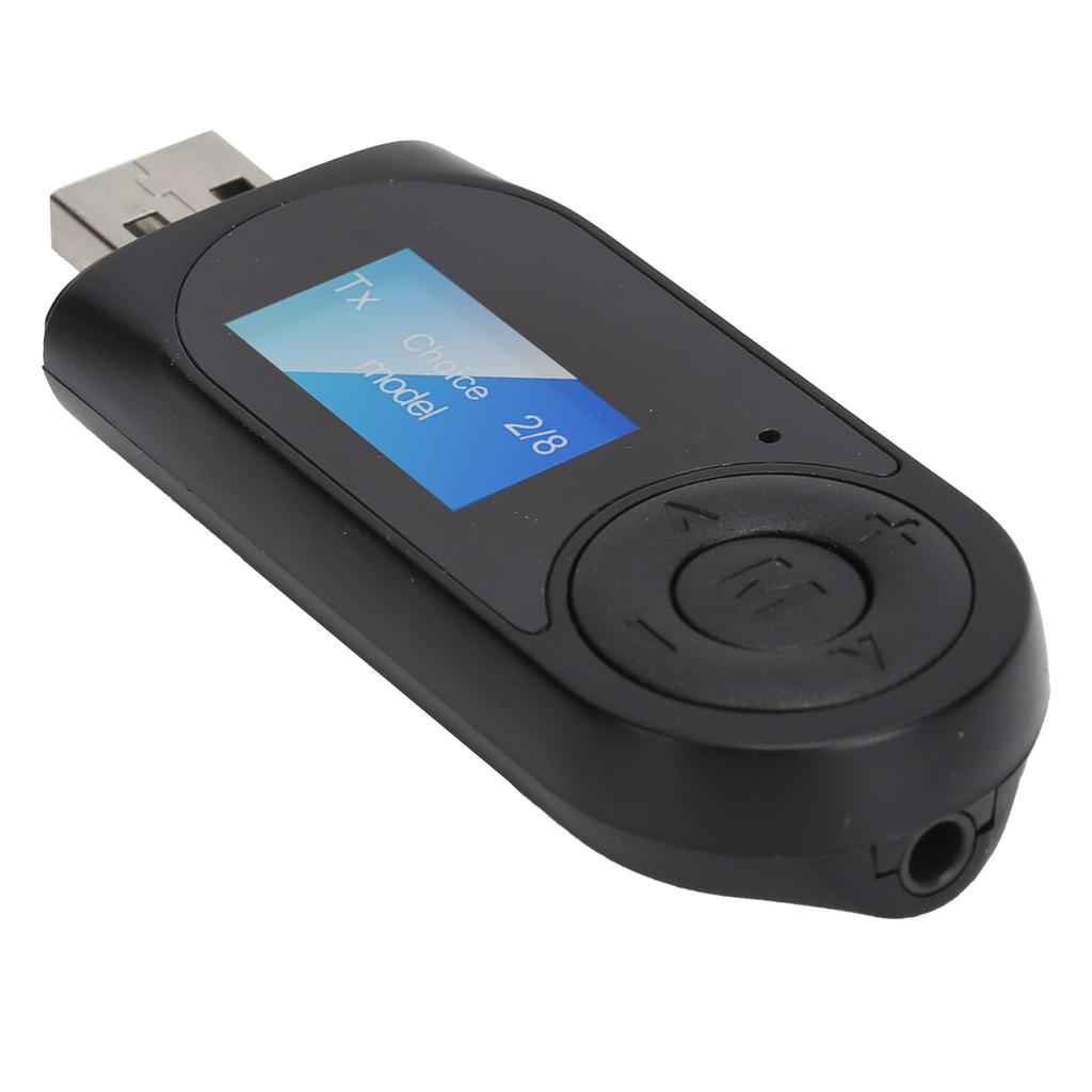 2 In 1 Bluetooth Adapter Bluetooth 5.0 Audio Receiver Transmitter with Hands Free Function