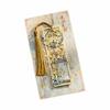 Bronzing Hollow Bookmark With Tassel Floral Bookmark Exquisite Design Metal Bookmark  Book Club