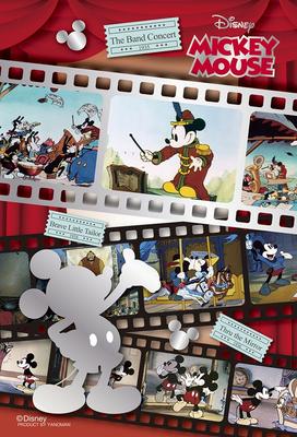 99-piece Jigsaw Puzzle Disney Mickey Mouse Film [Petit Light] (10x14.7cm)
