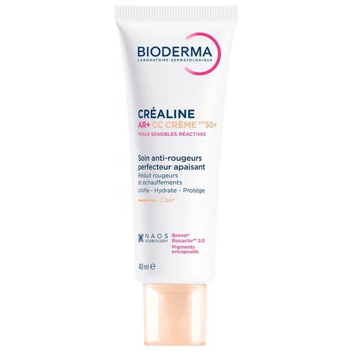 Bioderma Créaline AR + CC Crème SPF50+ Peaux Sensibles Et Réactives 40 Ml