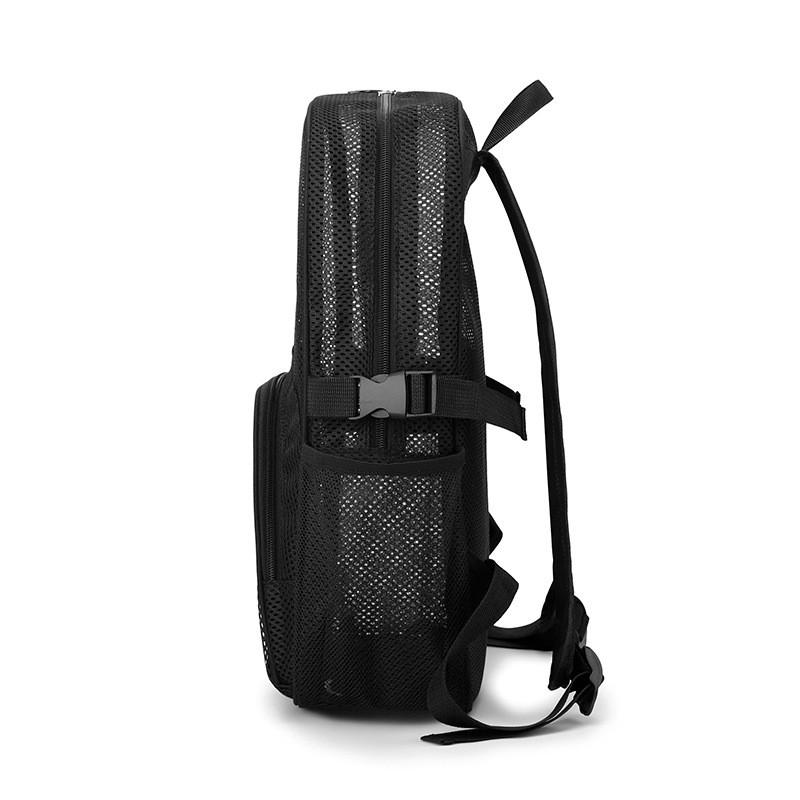 Mesh Hollow Student Backpack With Waterproof Design For School And Travel