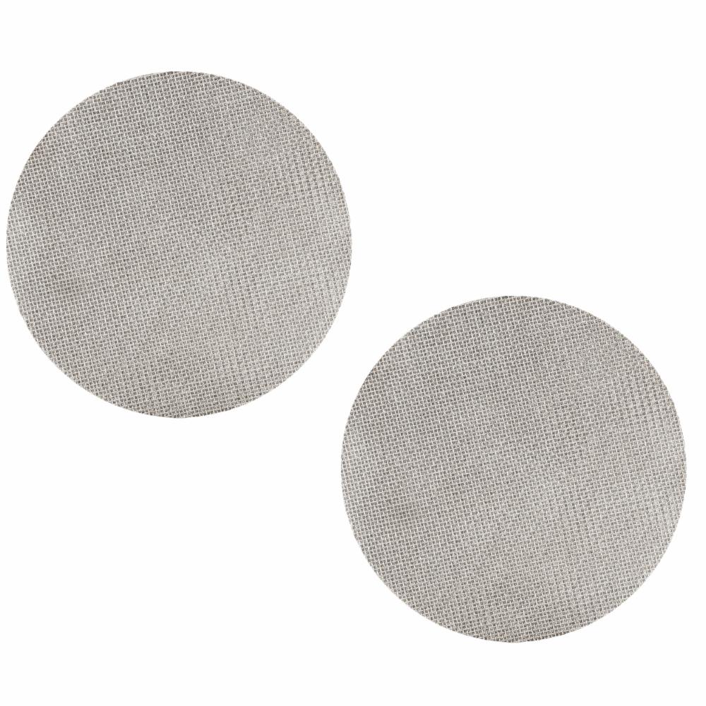 2 Pcs Set Stainless Steel Espresso Puck Screen Portafilter Screen Portafilter Basket