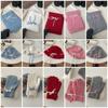 Cute Wool Bowknot Scarf Warm Winter Gloves Fashion Bow Drawstring Hat  Streetwear