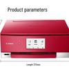 Canon PIXMA TS8380t Wireless All-in-One Inkjet Photo Printer