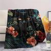1 Pezzo Coperta in Flanella con Stampa Cartone Animato, Alta Qualità Confortevole per Tutte le Stagioni, Decorazione per la Casa, Calore e Comfort, Perfetta per Regalo di Natale Compleanno
