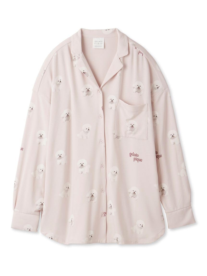 

Gelato Pique DOG3 Pattern Shirt PWCT234219 Pink Women s розовый