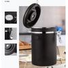 304 Stainless Steel Coffee Canister 1.2L / 1.5L / 1.8L Airtight Coffee Container  For Tea Leaves