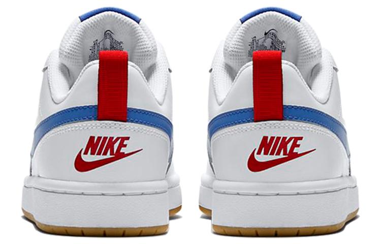 Nike Court Borough Low 2 'White Blue Red' GS BQ5448-109