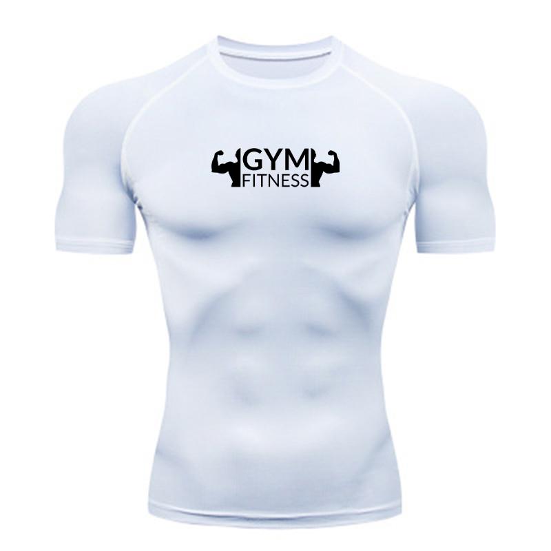 Compression Shirt Men Fitness Gym Super Hero Sport Running T-Shirt Rashgard Tops Tee Quick Dry Short Sleeve T-Shirt for Men