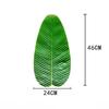 3Pcs Simulation Artificial Banana Leaf Coasters Decor Kitchen Placemats  Party Wedding Decoration