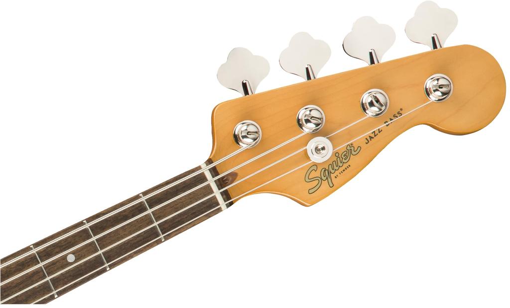 Squier by Fender Electric Bass Classic Vibe Jazz Laurel Sunburst with Soft Case '60s Bass®, Fingerboard, 3-Color