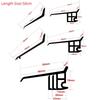 50cm Ainproof Water Backflow Waterproof Baffle Rubber Sealing Strip Water Deflector  Rain Protection
