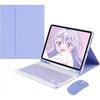 IPad 11 Air 7 Keyboard Case With Built-in Stand TPU Cover Dual-Mode Rechargeable Mouse Business Travel
