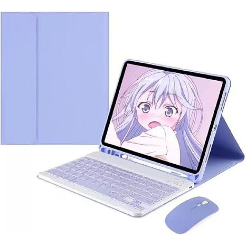 IPad 11 Air 7 Keyboard Case With Built-in Stand TPU Cover Dual-Mode Rechargeable Mouse Business Travel