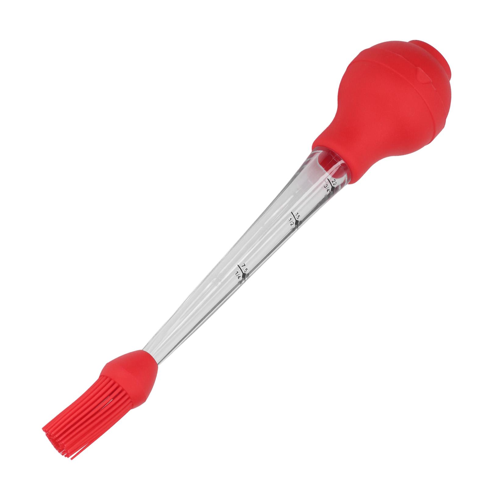 Turkey Baster Needle with Sauce Brush Barbecue Oil Drip Seasoning Tube Tools Sauce Needle