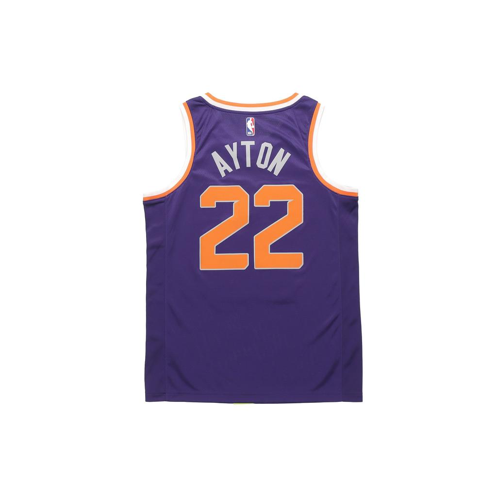 Nike NBA Swingman Phoenix Suns Deandre Ayton #22 Basketball Jersey Men Tops Purple 864503-573