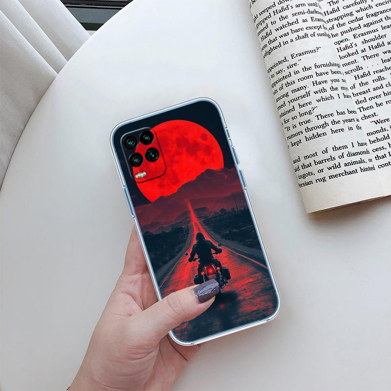 RA18 Motorcycle Racing Transparent Phone Case for Motorola Moto Edge 20 30 40 50 S30 Fusion Ultra Pro Neo Lite + G200 G23